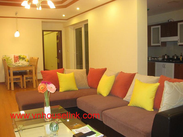 Large and modern Hanoi apartment for rent in 25T1 Trung Hoa Nhan Chinh 1
